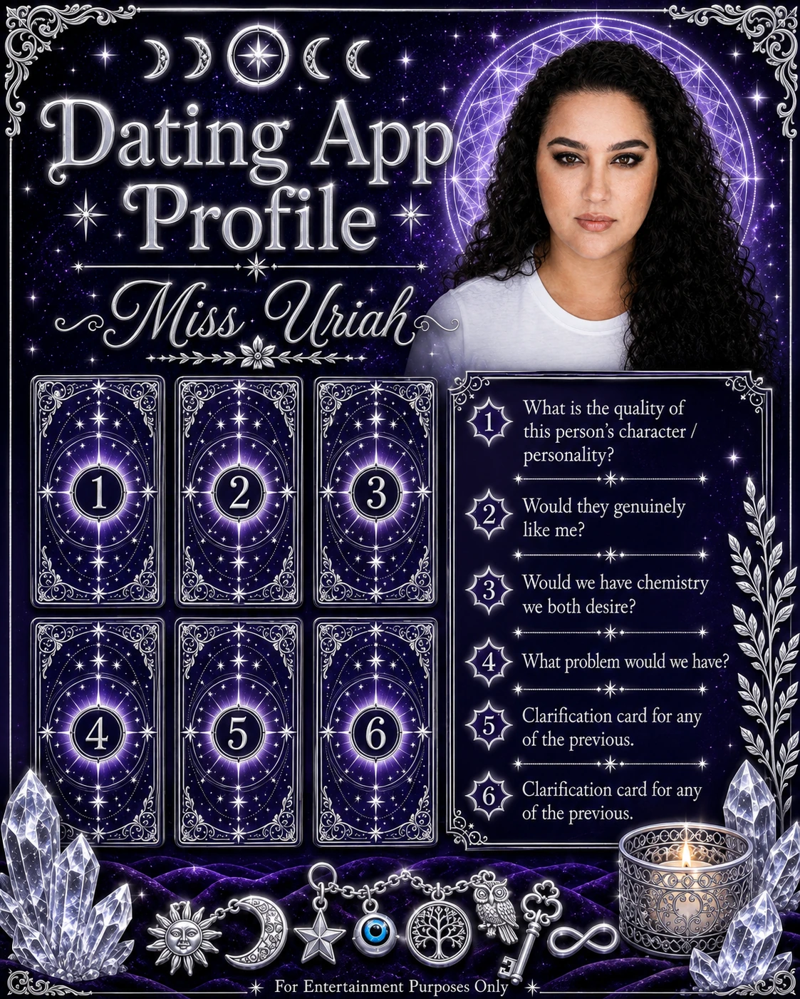Dating App Profile tarot spread