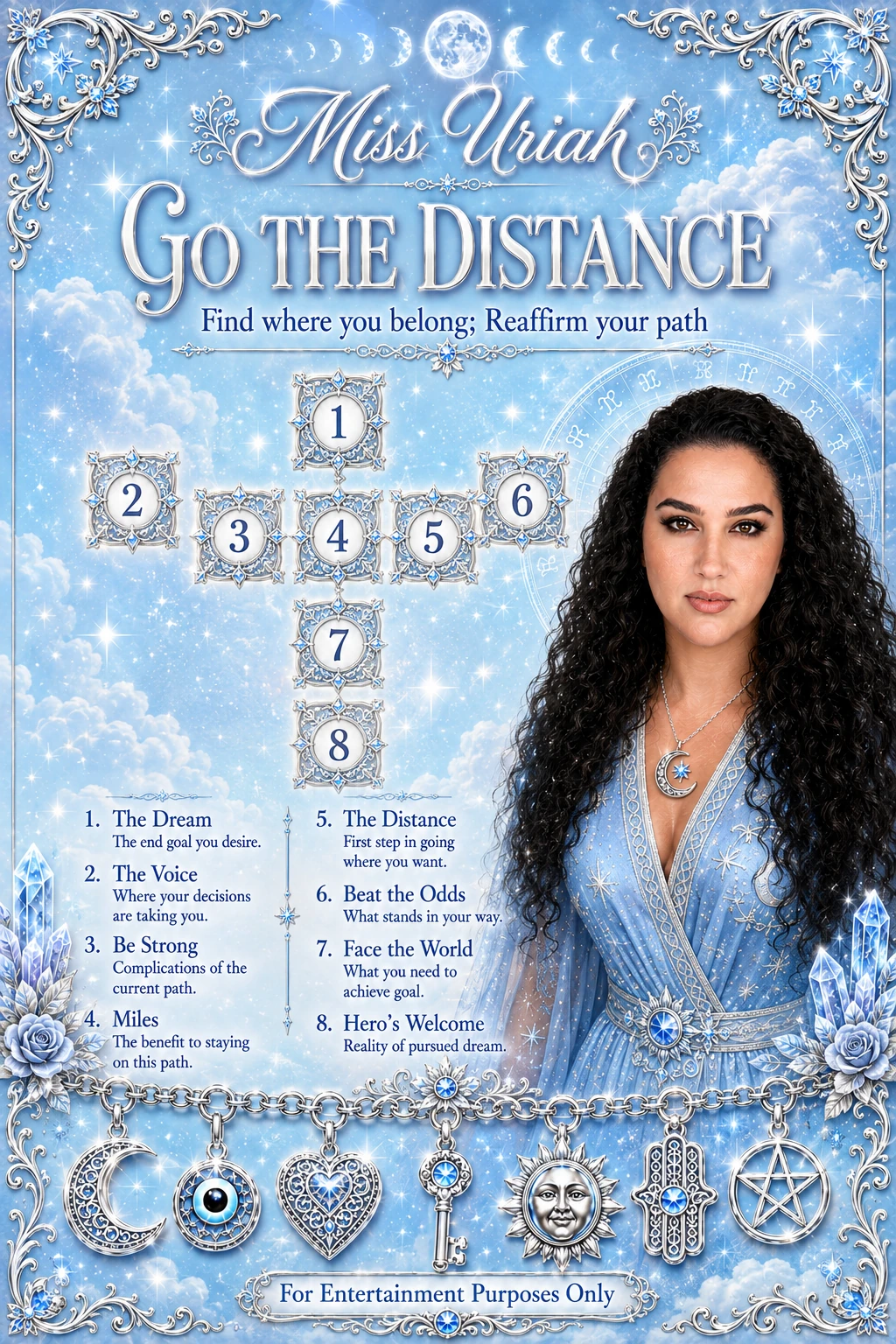 Go the Distance tarot spread
